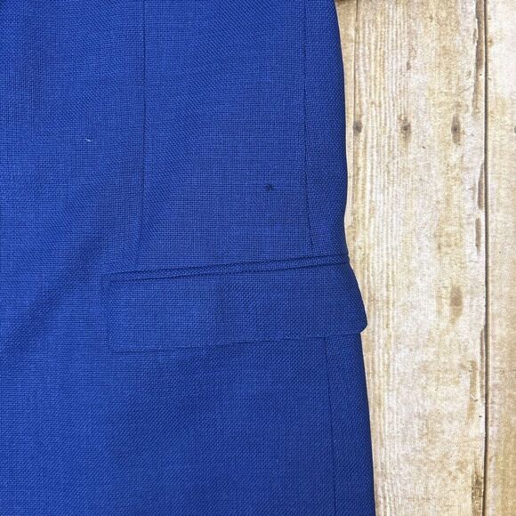 Baroni Blazer Max Davoli Drago Wool Made In Italy Size 44S - Picture 4 of 11